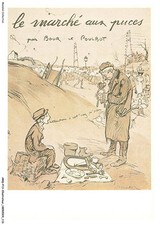 ARQP13-0882-ILLUSTRATEUR - Le marché aux puces - Francisque Poulbot