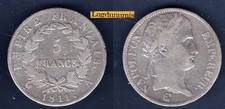 5 Francs Revers Empire 1811 A