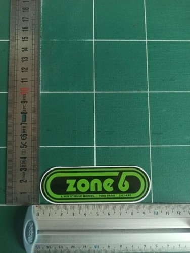 Autocollant trial vintage - , zone
