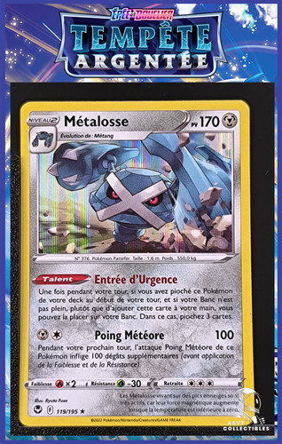 Carte pokémon métalosse - pokémon,