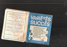 livre ancien variétés succes