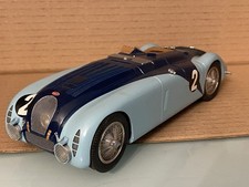 Kit résine monté GTS Bugatti 57G JEAN-PIERRE WIMILLE - ROBERT BENOIST 1/24