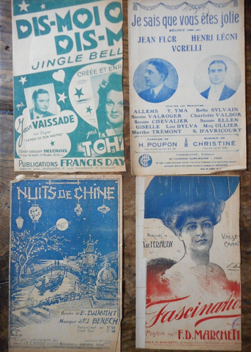 Partitions anciennes de - 26,