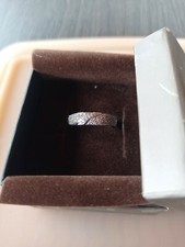 bague jonc diamants et or