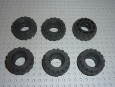 6 x Roues LEGO TECHNIC tyres