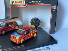 UNIVERSAL HOBBIES RENAULT SPORT V6  #41 HOP VAL LA GALETTE CLIO TROPHY 2000 1:43