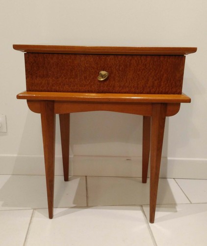 Table nuit chevet vintage - table,