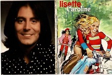 Lisette Caroline N°  4  de 1974 Michel DELPECH (avec poster) P. JOUBERT ea