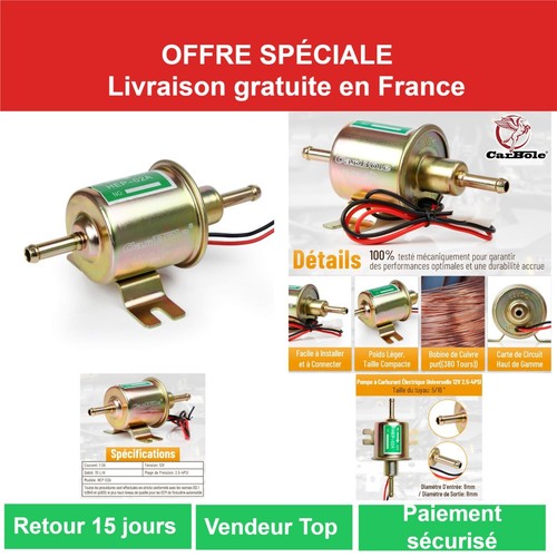 Pompe carburant électrique - pompe, à