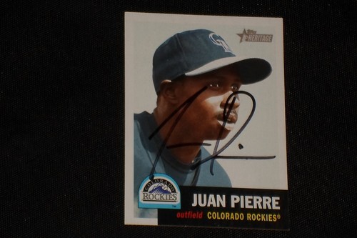 Juan pierre 2002 topps - pierre,