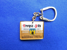 Porte - clés bière d'Alsace " FREYSZ- PILS " Brasserie STRASBOURG