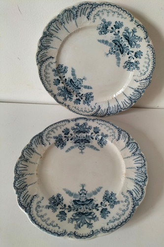 Duo assiettes terre fer - terre,