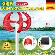 800W 12V V Éolienne Générateur de Vent Lanterne Vertical Wind Turbine