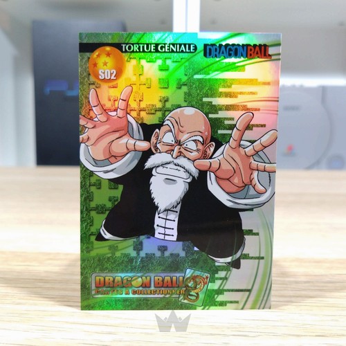 Carte dbz rare s02 tortue - dbz,