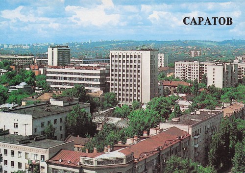 Russie saratov vue - saratov, ville