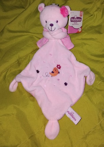 Doudou pommette ours avec - pommette,