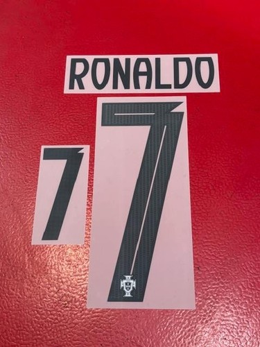 Flocage officiel ronaldo - officiel, n°7