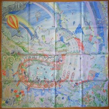 Écharpe Hermès Les Folies Du