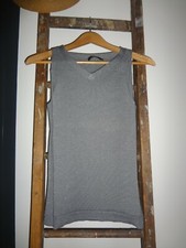 NEW MAN 2 36 38  HAUT V QUALITE TUNIQUE BLOUSE LAINE CHEMISE VESTE TOP MODE 