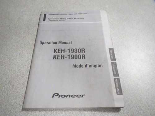 Ca498 manuel mode - ca498, d