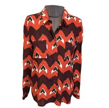 Superbe Blouse Chemise 100% Soie Ba&Sh 36/38 Tbe