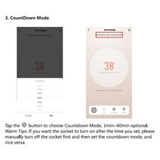 Prise Thermostat Intelligente WiFi pour Chauffage Programmable à Commande Vocal