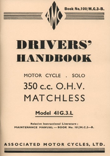 Manuel conducteur matchless - du,