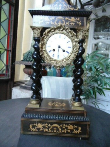 Pendule colonnes napoleon - a,