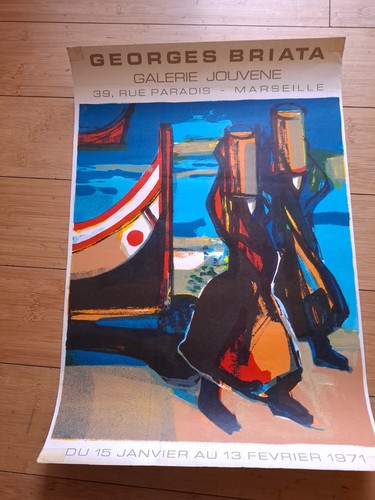 Affiche lithographiee expo - lithographiee,