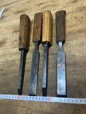 OLD TOOL outils Anciens lot Bédane ciseaux à Bois   Outillage (réf n.4)