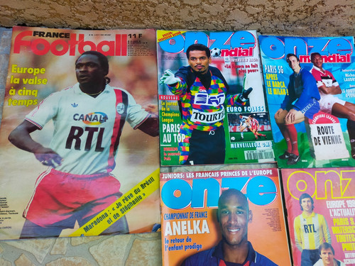 Lot magazines football psg - 5,