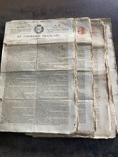 le courrier français vieux papiers  an 1822