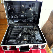 VALISE EN ALLU - TRANSPORT D'OUTILS  - AVEC PLACE DE RANGEMENT - 2 étages double