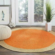 Tapis rond 100 jute - %,