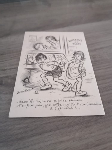 Cpa germaine bouret - ,
