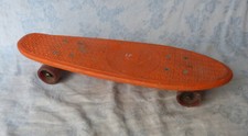 #Skateboard Vintage# ancienne Planche à roulette ZT / Orange (48cm)