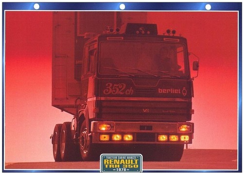 Fiche cartonne camion - fiche,
