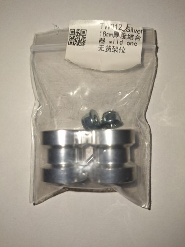 Aluminum rear wheel adapters