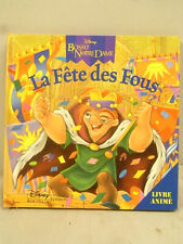 ?? POP UP LIVRE ANIME BOSSU NOTRE DAME FÊTE DES FOUS ILLUSTRATION EN RELIEF