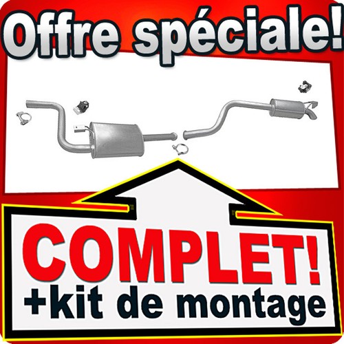 Ligne pot échappement pour - ligne,
