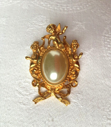 Broche ange femme cariatide - femme,