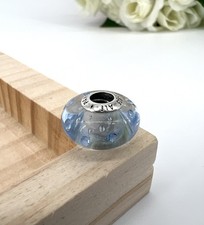 Charm Pandora Murano blanc à