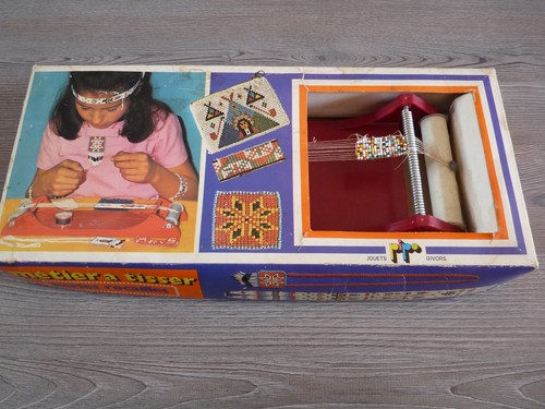 Jouet vintage metier - metier, tisser