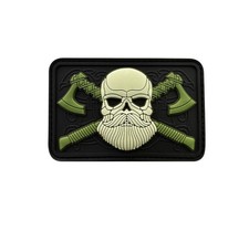 Patch en PVC Viking pour sac à dos tactique militaire gilet crossfit casquett...