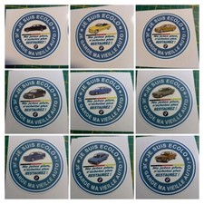 Autocollant BMW Je suis écolo je garde ma vieille auto