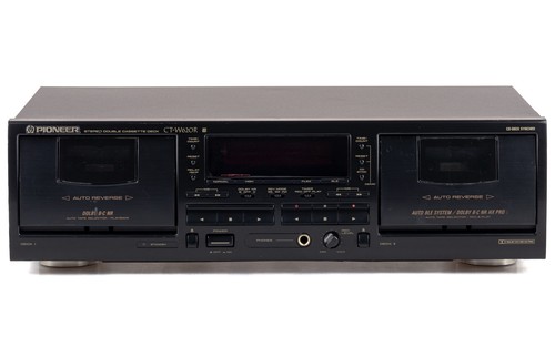 Pioneer w620r double - pioneer, ct-w620r