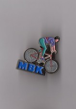 pin's vélo MBK (argenté