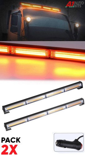 Barre gyrophare led orange - barre, 72w