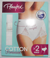 2 x culottes Playtex blanches