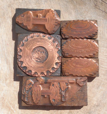 Moyeu Roue de Vélo - HIRY'S  - Lot 6 Tampons / Matrices Imprimerie   !